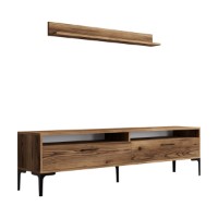 Comodă TV Hanah Home Istanbul Walnut imaginea #5 — magazin online Desire.md