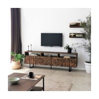 Comodă TV Hanah Home Aristo Walnut