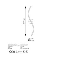Candelabru de perete Opviq Yilan 13280 imaginea #8 — magazin online Desire.md