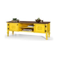 Comodă TV Hanah Home Ada TV Yellow imaginea #3 — magazin online Desire.md
