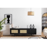 Comodă TV Hanah Home Nala 180 Black imaginea #3 — magazin online Desire.md