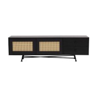 Comodă TV Hanah Home Nala 180 Black imaginea #8 — magazin online Desire.md