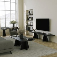 Comodă TV Hanah Home Mushroom Black