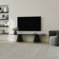 Comodă TV Hanah Home Mushroom Black imaginea #4 — magazin online Desire.md