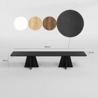 Comodă TV Hanah Home Mushroom Black imaginea #6 — magazin online Desire.md