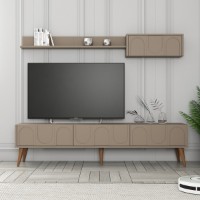 Comodă TV Hanah Home Lyon 2 Atlas Walnut