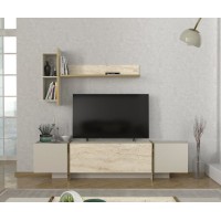 Comodă TV Hanah Home Veyron Travertine
