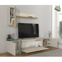 Comodă TV Hanah Home Veyron Travertine imaginea #3 — magazin online Desire.md