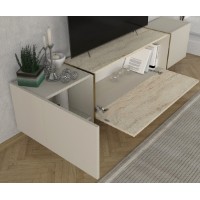 Comodă TV Hanah Home Veyron Travertine imaginea #4 — magazin online Desire.md