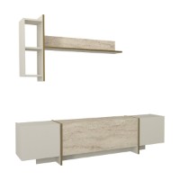Comodă TV Hanah Home Veyron Travertine imaginea #7 — magazin online Desire.md