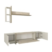 Comodă TV Hanah Home Veyron Travertine imaginea #8 — magazin online Desire.md