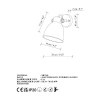 Candelabru de perete Opviq Spotkafasi 13792 imaginea #8 — magazin online Desire.md