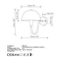 Candelabru de perete Opviq Togg 14826 imaginea #7 — magazin online Desire.md