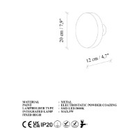 Candelabru de perete Opviq Aura 15520 L K imaginea #9 — magazin online Desire.md