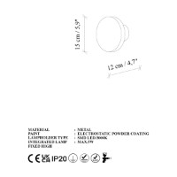 Candelabru de perete Opviq Aura 15520 M M imaginea #8 — magazin online Desire.md