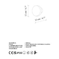 Candelabru de perete Opviq Aura 15520 S M imaginea #7 — magazin online Desire.md