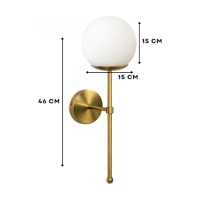 Candelabru de perete Opviq 242431 imaginea #3 — magazin online Desire.md