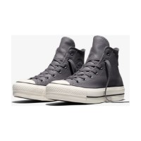 Ghete pentru dame Converse Chuck Taylor All Star Lift Darker Grey/Egret/Black, s.36