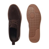 Bocanci pentru bărbați Lacoste Baseshot Chukka Sneakers Brown/Gum, s.41 imaginea #3 — magazin online Desire.md