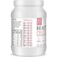 Proteină Best Fit Beauty Protein Raspberry Yogurt 900g imaginea #2 — magazin online Desire.md