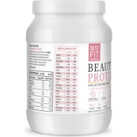 Протеин Best Fit Beauty Protein Strawberry Yogurt 900g фото №3 — интернет-магазин Desire.md