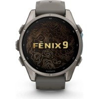Smartwatch Garmin fēnix 9 43mm Pebble Gray Band (010-04761-11) imaginea #1 — magazin online Desire.md