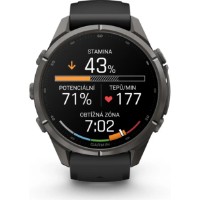 Smartwatch Garmin fēnix 9 Pro 43mm Carbon Gray (010-04335-11) imaginea #1 — magazin online Desire.md
