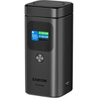 Acumulator extern Canyon OnPower 150 15000mAh Aluminium Dark Grey (CNS-CPB150DG) imaginea #2 — magazin online Desire.md