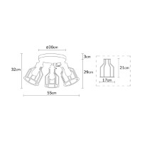 Lustră Opviq Alacati N-1098 imaginea #5 — magazin online Desire.md