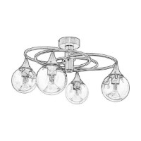 Люстра Opviq AR-1661-4E фото №2 — интернет-магазин Desire.md