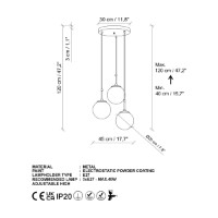 Lustră Opviq Orbital 20-14047 imaginea #7 — magazin online Desire.md