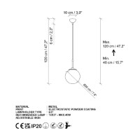 Lustră Opviq Orbital 20-14041 imaginea #8 — magazin online Desire.md