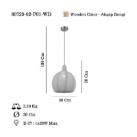 Lustră Opviq Tormes 02-P01-WD imaginea #3 — magazin online Desire.md