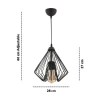 Lustră Opviq Antir Black imaginea #3 — magazin online Desire.md