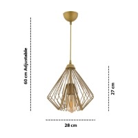 Lustră Opviq Antir Gold imaginea #3 — magazin online Desire.md