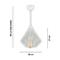 Lustră Opviq Antir White imaginea #3 — magazin online Desire.md