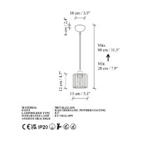 Люстра Opviq Yakops 15720 фото №6 — интернет-магазин Desire.md