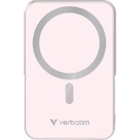 Acumulator extern Verbatim Charge 'n' Go Magnetic Wireless 10000mAh with Stand Pink (32267) imaginea #1 — magazin online Desire.md