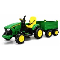 Mașinuța electrica Caider Active Tractor Green/Yellow (21848)