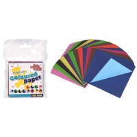 Hârtie colorată Art & Craft 7.5X7.5cm 156pcs (47904)