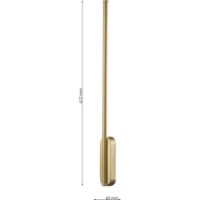 Candelabru de perete Flitz Leuchten Lino GD FL6050-1W imaginea #3 — magazin online Desire.md