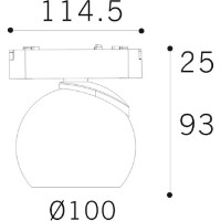 Трековые системы освещения Lampardi LP9096-12W Slim фото №2 — интернет-магазин Desire.md