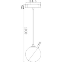 Трековые системы освещения Lampardi LP9110-5W-BK фото №2 — интернет-магазин Desire.md