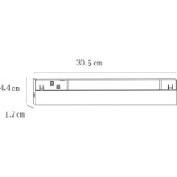 Sistem de iluminat pe șină Lampardi LP9115 Difuser-30 Slim imaginea #2 — magazin online Desire.md