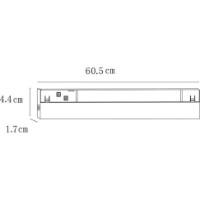 Sistem de iluminat pe șină Lampardi LP9115 Difuser-60 Slim imaginea #2 — magazin online Desire.md