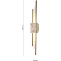 Бра Lampardi Stone LP5287-1W фото №3 — интернет-магазин Desire.md