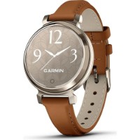 Smartwatch Garmin Lily 2 Classic Cream Gold with Tan Leather Band (010-02839-72) imaginea #2 — magazin online Desire.md