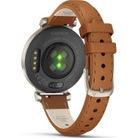 Smartwatch Garmin Lily 2 Classic Cream Gold with Tan Leather Band (010-02839-72) imaginea #3 — magazin online Desire.md