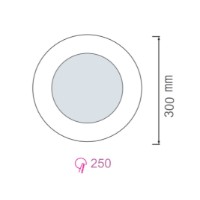 Lampă încorporabilă Horoz 016-087-0030-010 imaginea #2 — magazin online Desire.md
