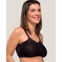 Sutien pentru alaptat Carriwell Comfort Black M (CW.236625) imaginea #4 — magazin online Desire.md
